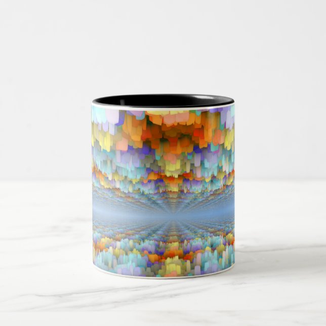 Sci Fi Horizons Two-Tone Coffee Mug (Center)