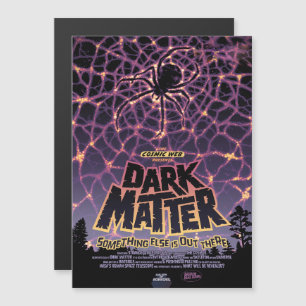 Sci-Fi Horror Movie Ad, Dark Matter Magnetic Invitation