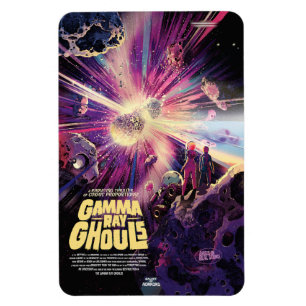 Sci-Fi Horror Movie Ad, Gamma Ray Ghouls Magnet