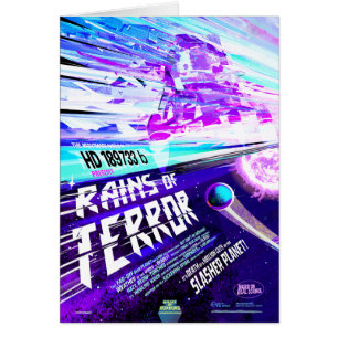 Sci-Fi Horror Movie Ad, Rains Of Terror