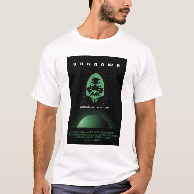 Sci-Fi Horror Movie Ad, Unknown T-Shirt (Front)