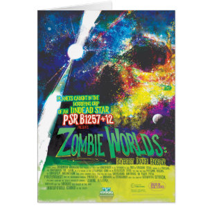 Sci-Fi Horror Movie Ad, Zombie Worlds