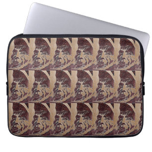 Sci-Fi "Lunar Landscape" the man in the moon Laptop Sleeve