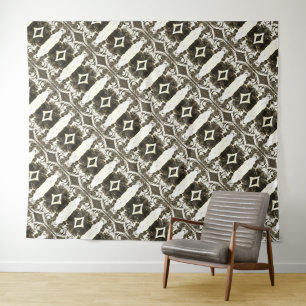 Sci-Fi "Lunar Landscape" the man in the moon       Tapestry
