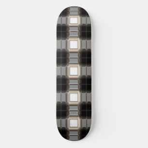 Sci-Fi Metal Patterns 5 Skateboards