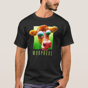 Sci Fi Moopheus Matrix Cow T-Shirt