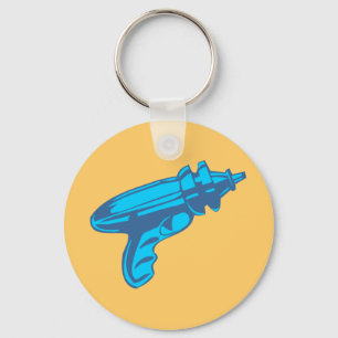 Sci-Fi Ray Gun Laser Pistol Key Ring
