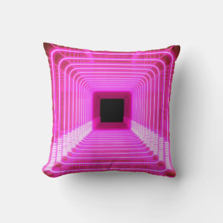 Sci-Fi Retro 3D: Pop Art Illustration Cushion