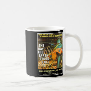Sci Fi Robot Halloween Earth Invasion Science Fict Coffee Mug