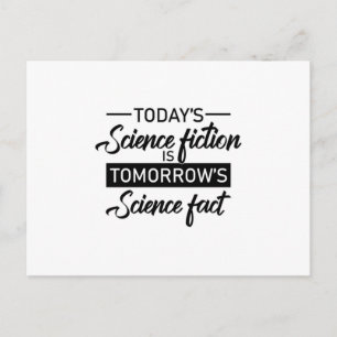 Sci-Fi Science Fiction Space Ufo Alien Gift Idea Postcard