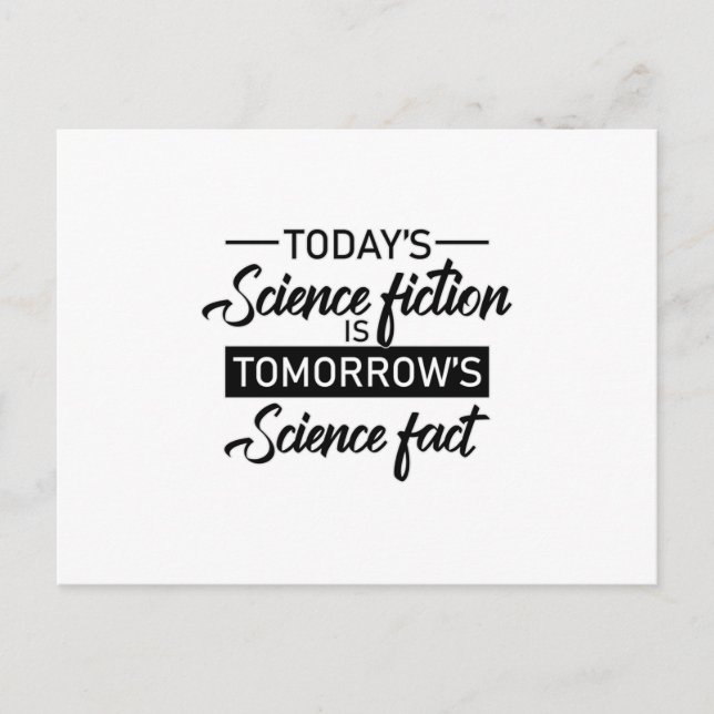 Sci-Fi Science Fiction Space Ufo Alien Gift Idea Postcard (Front)