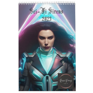 Sci-Fi Sirens 2023 Calender Calendar