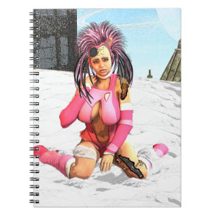 Sci Fi Snow Punk Notebook