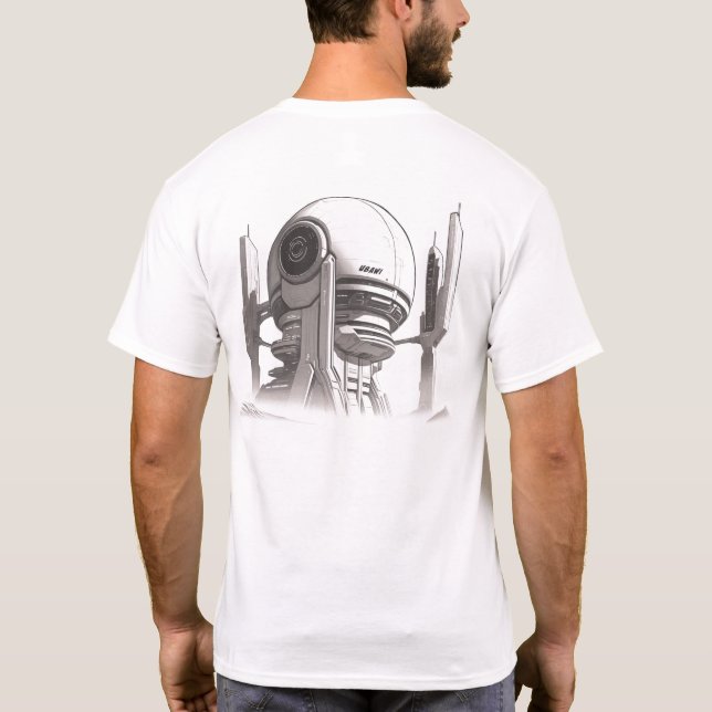 Sci-Fi T-shirt Traversing the Universe 01 A Back (Back)