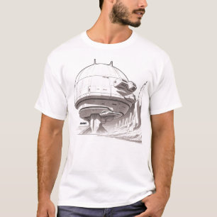 Sci-Fi T-shirt Traversing the Universe 01 C Front