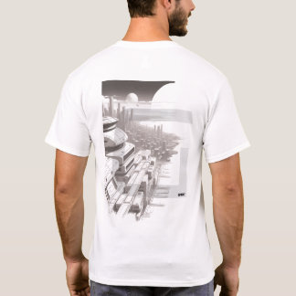 Sci-Fi T-shirt Traversing the Universe 02 D Back
