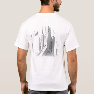 Sci-Fi T-shirt Traversing the Universe 03 C Back