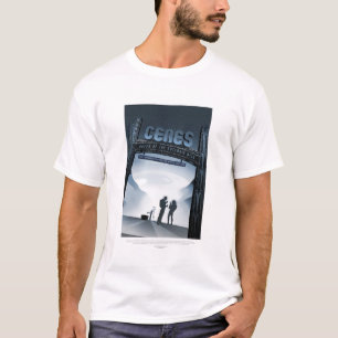 Sci-Fi Travel Ad, Dwarf Planet Ceres T-Shirt