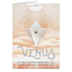 Sci-Fi Travel Ad, Planet Venus
