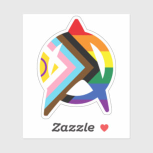 Sci-Fi Trek Pride Sticker