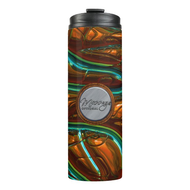 Sci-Fi Walls 3 Options Thermal Tumbler (Front)
