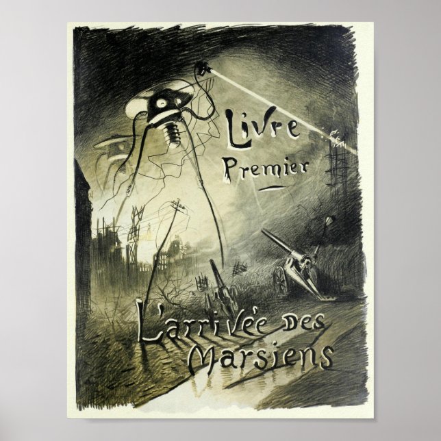 Sci Fi War of the Worlds Welles Poster (Front)