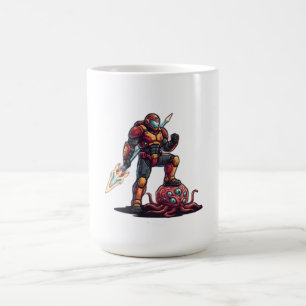 Sci-Fi Warrior T-Shirt Coffee Mug