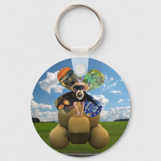 Sci Fine Key Ring (Front)