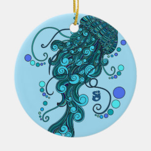 SCI - Jellyfish -String Cheese Incident - Tequilla Ceramic Tree Decoration