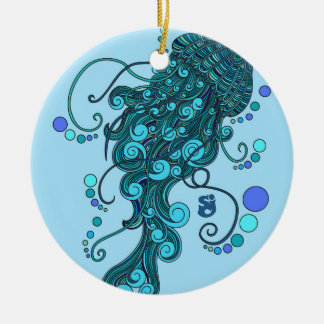 SCI - Jellyfish -String Cheese Incident - Tequilla Ceramic Tree Decoration