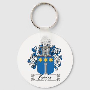 Sciacca Family Crest Key Ring