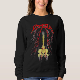 Sciatica Skeleton Metal 1 Sweatshirt