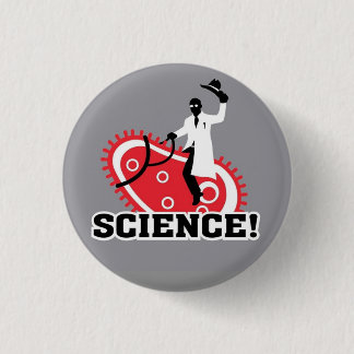 Science! 3 Cm Round Badge