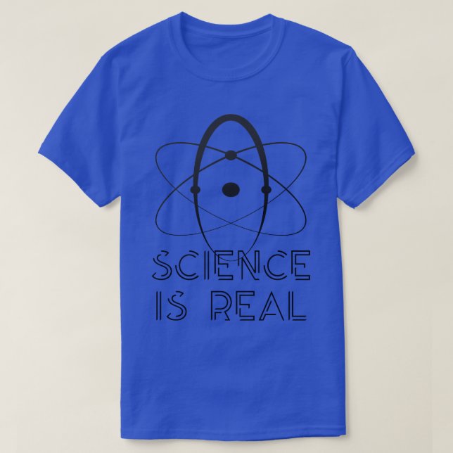 Science Atom Physicist Physics Scientist T-Shirt (Design Front)