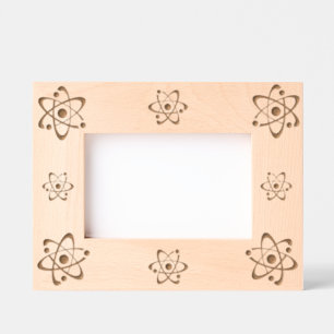 Science Atoms Etched Picture Frame Etched Frames