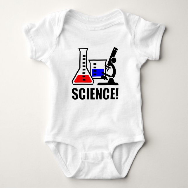 Science! Baby Bodysuit (Front)