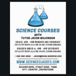 Science Beakers, Science Course Advertising Flyer<br><div class="desc">Science Beakers,  Science Course Advertising Flyers By The Business Card Store.</div>