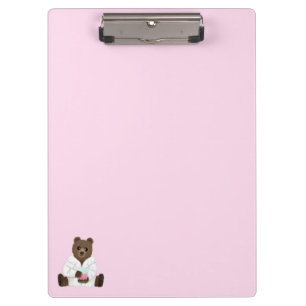 Science Bear Clipboard