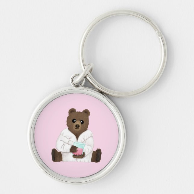 Science Bear Key Ring (Front)