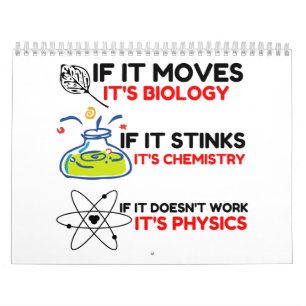 Science BIOLOGY CHEMISTRY PHYSICS Calendar