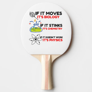 Science BIOLOGY CHEMISTRY PHYSICS Ping Pong Paddle