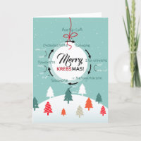 Science Biology Kreb's Cycle Christmas Teacher Fun