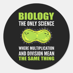 Science Biology Research Scientist Classic Round Sticker