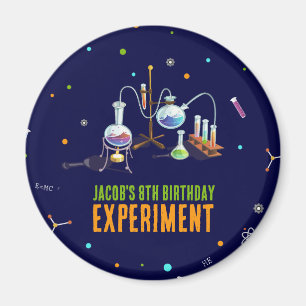 Science Birthday Magnet