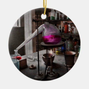 Science - Chemist - Chemistry for Medicine Ceramic Ornament