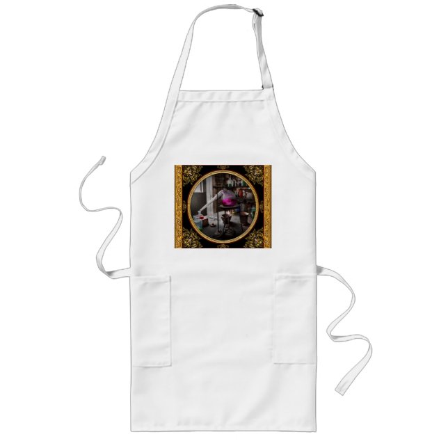Science - Chemist - Chemistry for Medicine  Long Apron (Front)