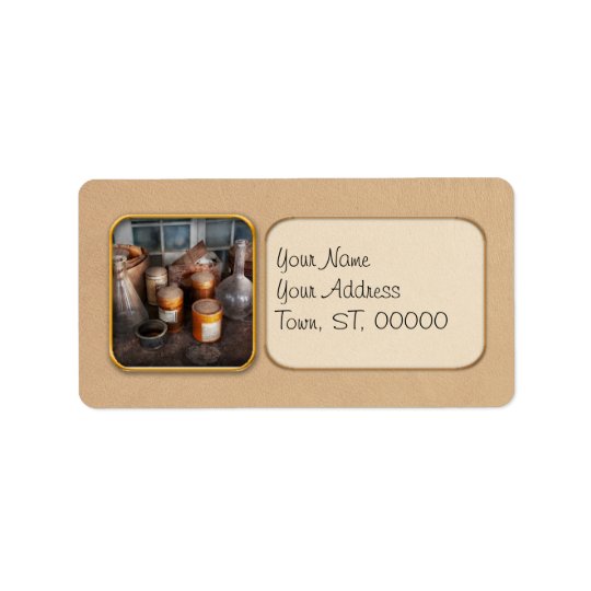 Science - Chemist - Ready to experiment Address Label