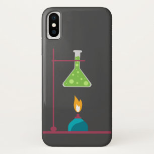 Science chemistry cute science equipment iPhone x case