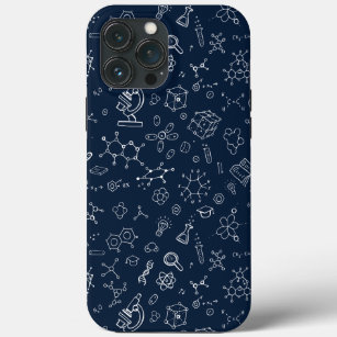 Science / Chemistry Drawing Pattern iPhone 13 Pro Max Case