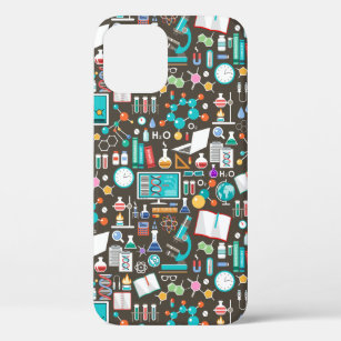 Science / Chemistry Pattern iPhone 12 Case